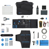 iFixit EU145278 40 værktøjer, Værktøjssæt Sort/Blå, Værktøjssæt, Universel, Børste, Rengøringsklud, Støvblæser, Åbning pick, Plastkort, Skruetrækker, Spudger, Sugekop,..., Sort, Blå, Torx, 2 pincetter