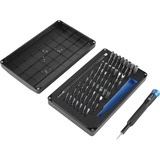 iFixit EU145299 skruetrækker bit 64 stk, Bit sæt Sort, 64 stk, Flad, Hexadecimal (metrisk), JIS B 1012, Møtrik skruetrækker, Pentalobe, Phillips, Robertson,..., PH 0,PH 00,PH 000,PH 1,PH 2, 1,1.5,2,2.5,3,4 mm, T2,T3,T4,T5, TR10,TR15,TR20,TR25,TR6,TR7,TR8,TR9