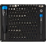 iFixit EU145392 skruetrækker bit 112 stk, Bit sæt Sort/Blå, 112 stk, 12-spline flange, Flad, Hexadecimal (metrisk), JIS B 1012, Møtrik skruetrækker, Pentalobe,..., PH 0,PH 00,PH 000,PH 1,PH 2,PH 3, PZ 0,PZ 1,PZ 2,PZ 3, 1,1.5,2,2.5,3,3.5,4,5,6,7,8 mm, T2,T3,T4,T5