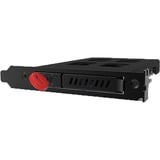 Chieftec CMR-125 drive bay panel Bærerpanel Sort, Monteringsrammen Sort, Bærerpanel, Sort, Metal, 9.5 mm, HDD, SATA