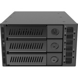 Chieftec CMR-2131SAS drive bay panel Sort, Monteringsrammen Sort, Sort, 1 blæser(e), 8 cm, 217 mm, 146 mm, 85 mm