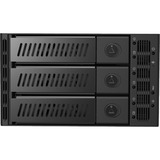 Chieftec CMR-2131SAS drive bay panel Sort, Monteringsrammen Sort, Sort, 1 blæser(e), 8 cm, 217 mm, 146 mm, 85 mm
