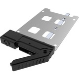 Chieftec CMR-225 drive bay panel Bærerpanel Sort, Monteringsrammen Sort, Bærerpanel, Sort, Metal, 9.5 mm, HDD, 112 mm