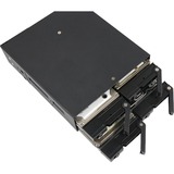 Chieftec CMR-425 drive bay panel Bærerpanel Sort, Monteringsrammen Sort, Bærerpanel, Sort, Metal, 9.5 mm, 1 blæser(e), 4 cm