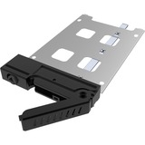 Chieftec CMR-625 drive bay panel Sort, Monteringsrammen Sort, Sort, Metal, 9.5 mm, 1 blæser(e), 4 cm, HDD