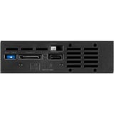 ICY BOX IB-129SSK-B 13,3 cm (5.25") Kantpanel Sort, Indramning Sort, 13,3 cm (5.25"), Kantpanel, Sort, 2.5/3.5", SATA, SATA II, SATA III, Serial Attached SCSI (SAS), Aluminium
