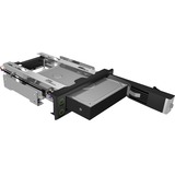 ICY BOX IB-166SSK-B HDD kabinet Sort 3.5", Indramning Sort, HDD kabinet, 3.5", SAS, Serial ATA III, Hot-swap, Sort