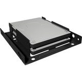 ICY BOX IB-AC643 HDD bur, Monteringsrammen Sort, HDD bur, Aluminium, Sort, 2.5", Kina, 101 mm
