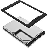 ICY BOX IB-AC729 Computeretui Dele, Monteringsrammen Sort, Plast, Sort, Kina, 69 mm, 99 mm, 2 mm