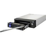 Icy Dock 3.5" SATA Enclosure Sort, Indramning Sort, Sort, Aluminium & plast, 517 g, Detail