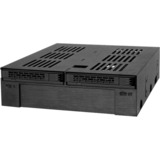 Icy Dock MB322SP-B drive bay panel Sort, Monteringsrammen Sort, Sort, Metal, Plast, 7,9.5 mm, 6 Gbit/sek., HDD, SSD, 41,3 mm
