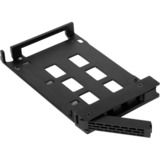 Icy Dock MB322SP-B drive bay panel Sort, Monteringsrammen Sort, Sort, Metal, Plast, 7,9.5 mm, 6 Gbit/sek., HDD, SSD, 41,3 mm