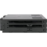 Icy Dock MB326SP-B disk array Stativ (1U) Sort, Indramning Sort, HDD, SSD, Serial ATA III, 2.5", 6 Gbit/sek., Stativ (1U), Sort