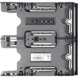 Icy Dock MB344SP drive bay panel 13,3 cm (5.25") Bærerpanel, Indramning Sort, 13,3 cm (5.25"), Bærerpanel, 2.5", IDE/ATA, Plast, 146 mm