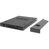 Icy Dock MB411SKO-B notebook reservedel, Monteringsrammen Sort, Sort, Metal, 128 mm, 130 mm, 12,7 mm, 215 g