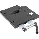 Icy Dock MB411SKO-B notebook reservedel, Monteringsrammen Sort, Sort, Metal, 128 mm, 130 mm, 12,7 mm, 215 g