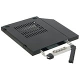 Icy Dock MB411SPO-2B drive bay panel 2.5" Bærerpanel Sort, Monteringsrammen Sort, 2.5", Bærerpanel, 2.5", Sort, Metal, Plast, 7 mm