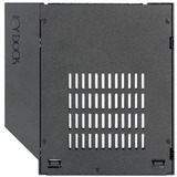 Icy Dock MB411SPO-2B drive bay panel 2.5" Bærerpanel Sort, Monteringsrammen Sort, 2.5", Bærerpanel, 2.5", Sort, Metal, Plast, 7 mm