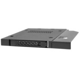 Icy Dock MB411SPO-B drive bay panel Sort, Indramning Sort, 2.5", SATA, Serial Attached SCSI (SAS), Sort, Metal, 6 Gbit/sek., HDD, SSD