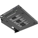 Icy Dock MB411SPO-B drive bay panel Sort, Indramning Sort, 2.5", SATA, Serial Attached SCSI (SAS), Sort, Metal, 6 Gbit/sek., HDD, SSD