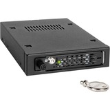 Icy Dock MB491SKL-B drive bay panel 8,89 cm (3.5") Bærerpanel Sort, Indramning Sort, 8,89 cm (3.5"), Bærerpanel, 2.5", SATA, Serial Attached SCSI (SAS), Sort, Metal