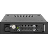 Icy Dock MB491SKL-B drive bay panel 8,89 cm (3.5") Bærerpanel Sort, Indramning Sort, 8,89 cm (3.5"), Bærerpanel, 2.5", SATA, Serial Attached SCSI (SAS), Sort, Metal