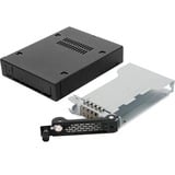 Icy Dock MB491SKL-B drive bay panel 8,89 cm (3.5") Bærerpanel Sort, Indramning Sort, 8,89 cm (3.5"), Bærerpanel, 2.5", SATA, Serial Attached SCSI (SAS), Sort, Metal