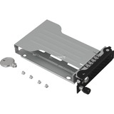 Icy Dock MB491TKL-B drive bay panel 2.5" Bærerpanel Sort, Sølv, Laufwerkstrays 2.5", Bærerpanel, SATA, Serial ATA II, Serial ATA III, Sort, Sølv, Metal, 5,15 mm