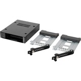 Icy Dock MB492SKL-B drive bay panel Sort, Indramning Sort, 2.5", SATA, Serial Attached SCSI (SAS), Sort, Metal, HDD, SSD, 25,4 mm