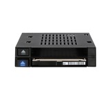 Icy Dock MB522SP-B drev dockingstation Sort, Indramning Sort, HDD, SSD, SATA, 2.5,3.5", 6 Gbit/sek., Sort, Data, Strøm