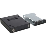 Icy Dock MB601VK-B drive bay panel Sort, Indramning Sort, Sort, Metal, 32 Gbit/sek., 101,2 mm, 161,2 mm, 25,4 mm