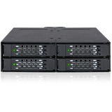 Icy Dock MB607SP-B drive bay panel 13,3 cm (5.25") HDD bur Sort, Bageplan Sort, 13,3 cm (5.25"), HDD bur, 2.5", Sort, Metal, CE, REACH