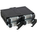 Icy Dock MB607SP-B drive bay panel 13,3 cm (5.25") HDD bur Sort, Bageplan Sort, 13,3 cm (5.25"), HDD bur, 2.5", Sort, Metal, CE, REACH