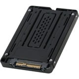 Icy Dock MB705M2P-B drevkabinet SSD kabinet Sort M.2, Konverter Sort, SSD kabinet, M.2, M.2, 32 Gbit/sek., Sort