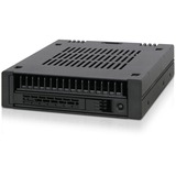 Icy Dock MB741SP-B drevkabinet HDD/SSD kabinet Sort 2.5", Monteringsrammen Sort, HDD/SSD kabinet, 2.5", SAS-3, Serial ATA III, Hot-swap, Sort