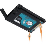 Icy Dock MB742SP-B drive bay panel Sort, Indramning Sort, Sort, Metal, Plast, 9.5 mm, 12 Gbit/sek., CE, REACH, 101,6 mm