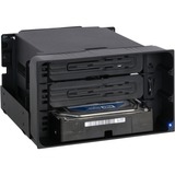 Icy Dock MB830SP-B drevkabinet HDD kabinet Sort 3.5", Indramning Sort, HDD kabinet, 3.5", SAS, SATA, 6 Gbit/sek., Hot-swap, Sort