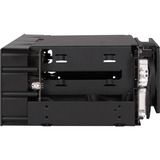 Icy Dock MB830SP-B drevkabinet HDD kabinet Sort 3.5", Indramning Sort, HDD kabinet, 3.5", SAS, SATA, 6 Gbit/sek., Hot-swap, Sort