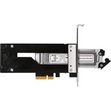 Icy Dock MB840M2P-B interface-kort/adapter Intern M.2, Monteringsrammen Sort/Sølv, PCIe, M.2, PCIe 3.0, Sort, Sølv, Passiv, 32 Gbit/sek.