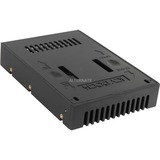 Icy Dock MB882SP-1S-2B computeretui del, Monteringsrammen Sort, Plast, Sort, 101 mm, 145 mm, 25 mm, 163,3 g, Detail