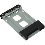 Icy Dock MB996TK-B drevkabinet HDD/SSD kabinet Aluminium, Sort 2.5", Monteringsrammen Sort, HDD/SSD kabinet, 2.5", SATA, Serial ATA II, Serial ATA III, Aluminium, Sort