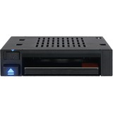 Icy Dock flexiDOCK MB521SP-B Sort, Indramning Sort, Sort, Metal, Plast, 15 mm, 6 Gbit/sek., HDD, Strøm, CE, REACH