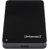 Intenso 2TB 2.5" Memory Case USB 3.0 ekstern harddisk 2000 GB Sort Sort, 2000 GB, 2.5", 3.2 Gen 1 (3.1 Gen 1), 5400 rpm, Sort