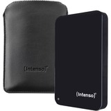 Intenso Memory Drive, 1TB ekstern harddisk 1000 GB Sort Sort, 1TB, 1000 GB, 2.5", 3.2 Gen 1 (3.1 Gen 1), 5400 rpm, Sort