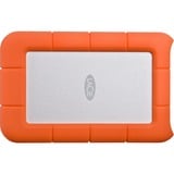 LaCie Rugged Mini 5 TB, Harddisk Sølv/Orange
