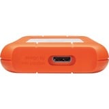 LaCie Rugged Mini 5 TB, Harddisk Sølv/Orange