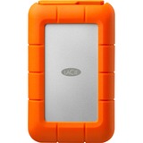 LaCie Rugged USB-C ekstern harddisk 1000 GB Orange, Sølv 1000 GB, 2.5", 3.2 Gen 1 (3.1 Gen 1), Orange, Sølv