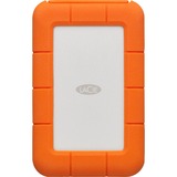 LaCie Rugged USB-C ekstern harddisk 2000 GB Orange, Sølv 2000 GB, 2.5", 3.2 Gen 1 (3.1 Gen 1), Orange, Sølv