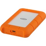 LaCie Rugged USB-C ekstern harddisk 2000 GB Orange, Sølv 2000 GB, 2.5", 3.2 Gen 1 (3.1 Gen 1), Orange, Sølv