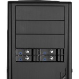 SilverStone FS204 disk array Sort, Indramning Sort, SATA, Serial ATA II, Serial ATA III, 2.5", 670 g, Sort